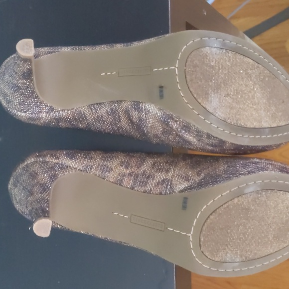 Women's glitter leopard platform heel - Picture 5 of 7